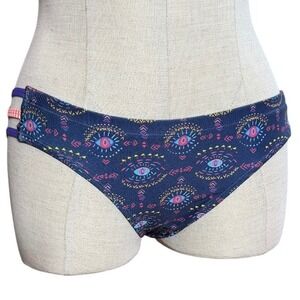 Dolfin Uglies Revibe Navy Evil Eye Training Bikini Bottom 6710EYSY Large NEW